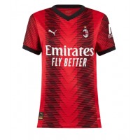 Camisa de time de futebol AC Milan Alvaro Morata #7 Replicas 1º Equipamento Feminina 2024-25 Manga Curta